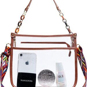 Clear crossbody bag